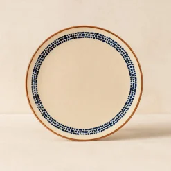 6 Assiettes À DessertAmatxi 20Cm En FaienceBlanc