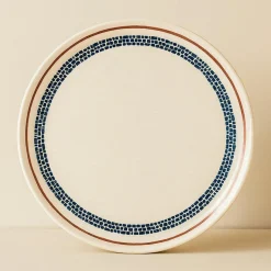 6 Assiettes À PizzaAmatxi 32Cm En FaienceBlanc