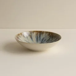 6 Assiettes CalottesMaka 21Cm En Porcelaine