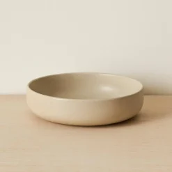 6 Assiettes CoupesArita 20.5Cm En GrèsGris