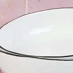 4 Assiettes creuses Pure blanc neige - 100 cL