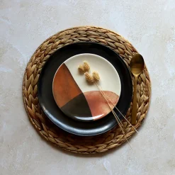 6 Assiettes DessertsGaia 19Cm En Grès