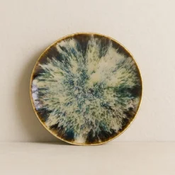 6 Assiettes DessertsMaka 20Cm En Porcelaine