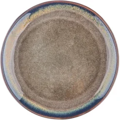 6 Assiettes Genesis marron volcanique - D.27 cm