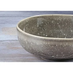 6 Bols en Grès Stellar gris/anthracite - 25 cl