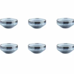 6 Bols Genesis bleus - D.11 cm