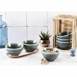 6 Bols Moon bleu nuit - D.14.5 cm