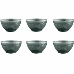 6 Bols Moon bleu nuit - D.14.5 cm