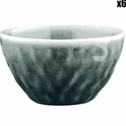 6 Bols Moon bleu nuit - D.11.5 cm