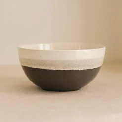 6 Bols Riga Marron57Cl En Grès