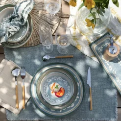 6 Coupelles Capria16Cm En Faience Vert