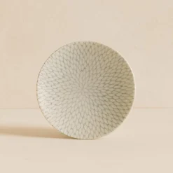 6 Coupelles Jasmin15Cm En Porcelaine Blanc