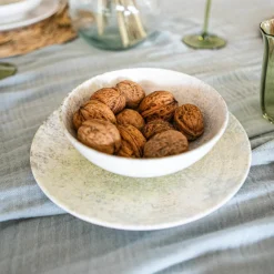 6 Coupelles Nature14Cm En Porcelaine