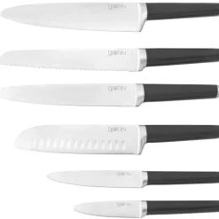 6 Couteaux de cuisine Jona inox mat