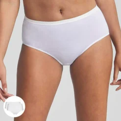 2 Culottes en Coton Bio blanches