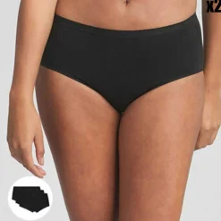 2 Culottes en Coton Bio noires