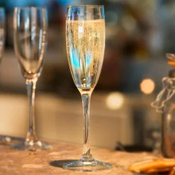 6 Flûtes Cosy moments transparentes - 19 cl