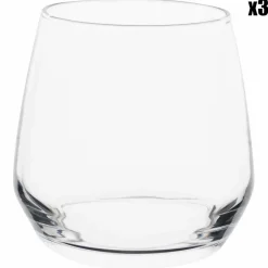 3 Gobelets Grace transparents - 37cl