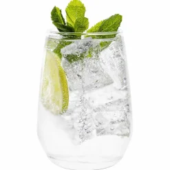 3 Gobelets long drink Grace transparents - 45cl