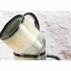 6 Mugs Genesis bleu/gris kaki - 40 cl