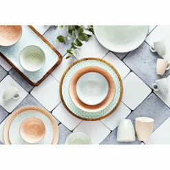 6 Mugs Pattern Pastel rose pastel/bleu pastel/vert pastel - 30 cl