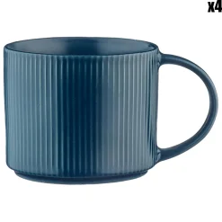 4 Mugs Scandi bleu marine - 50 cl