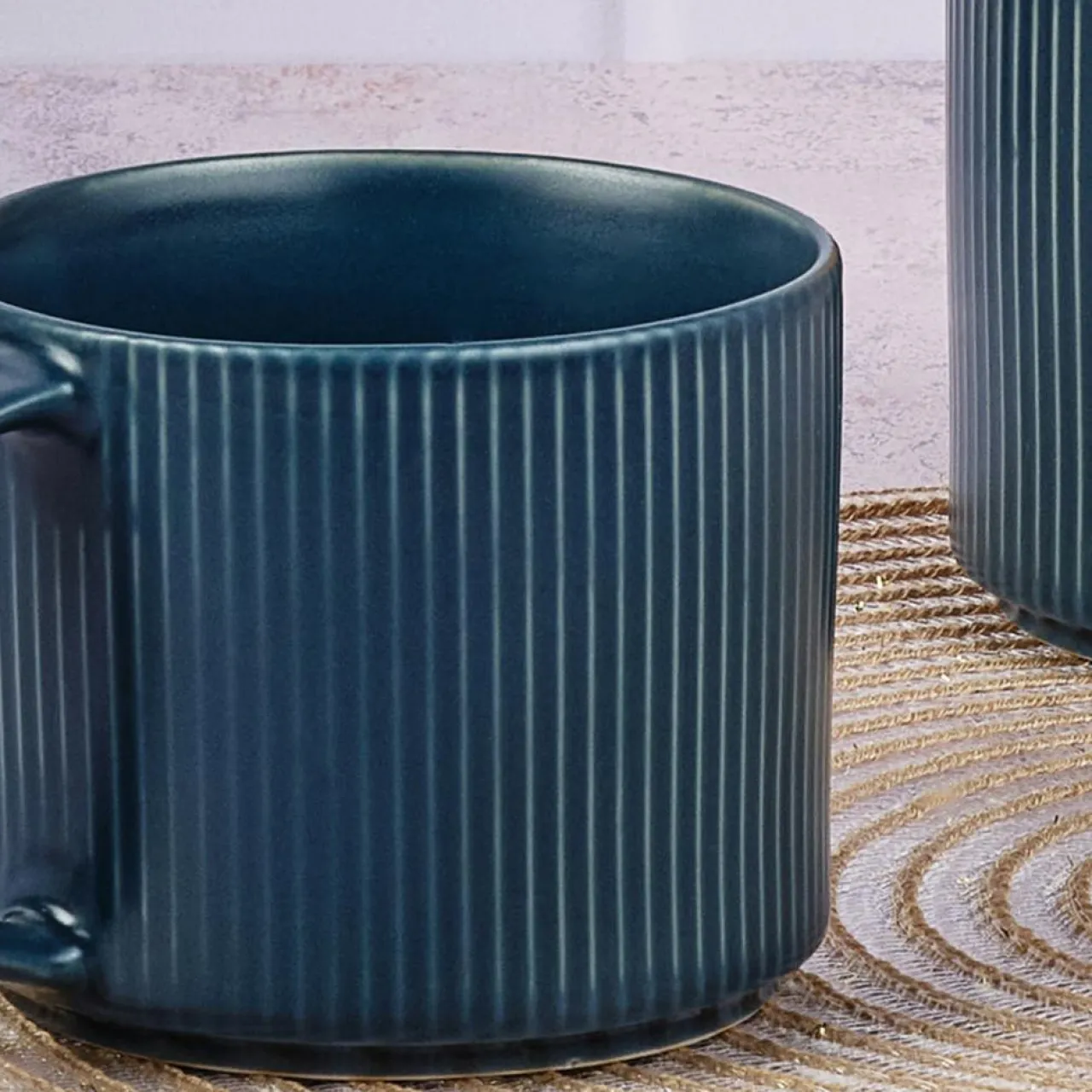 4 Mugs Scandi bleu marine - 50 cl