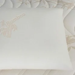 4 Oreillers à Mémoire de forme BIO blancs - 40x60 cm