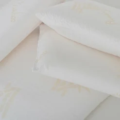 2 Oreillers Mémoire de forme BIO blancs - 40x60 cm