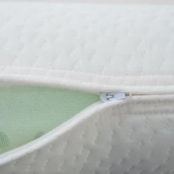 2 Oreillers Mémoire de forme BIO blancs - 40x60 cm