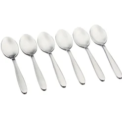 6 Petites cuillères Kaja inox mat