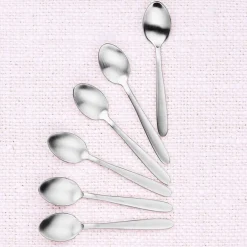 6 Petites cuillères Kaja inox mat