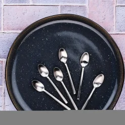 6 Petites cuillères Olaf inox mat