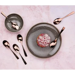 6 Petites cuillères Sven cuivrées