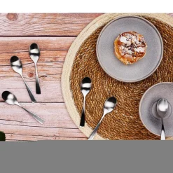 6 Petites cuillères Sven inox mat