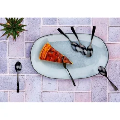 6 Petites cuillères Sven noires