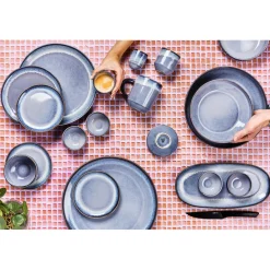 6 Tasses Genesis bleues - 8 cl