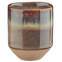 6 Tasses Genesis marron volcanique - 8 cl