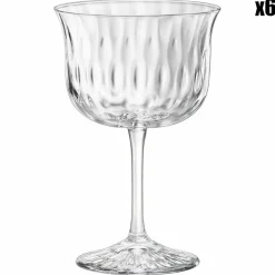 6 Verres à Cocktail Fizz Bloom transparents - 28cl