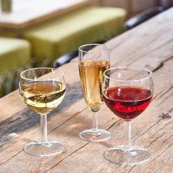 12 Verres à vin Ballon transparents - 19cl