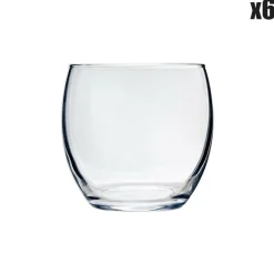 6 Verres Cosy moments transparents - 34 cl