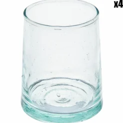 4 Verres Modern transparents - 25 cl
