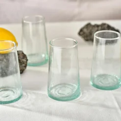4 Verres Modern transparents - 33 cl
