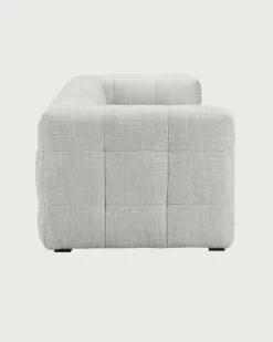 Alto - Canapé capitonné 3 places en tissu