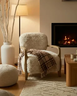 Anna - Fauteuil en bois massif