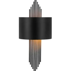 Applique murale 620 noire - 75x10x22 cm