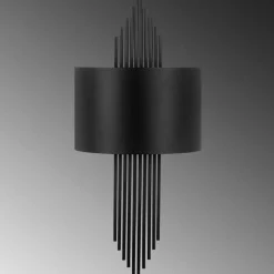 Applique murale 620 noire - 75x10x22 cm