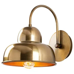 Applique murale Berceste dorée - 20x27x24 cm