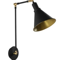 Applique murale Berceste noire - D.20x56 cm