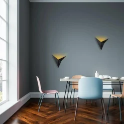 Applique Murale Bird 3201 noire - H.34x34x5 cm